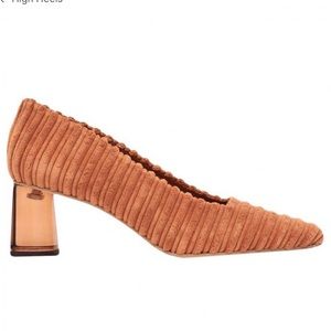 Miista London Adina Velvet Heels- size 39